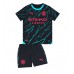 Manchester City Replika Babykläder Tredje matchkläder barn 2023-24 Korta ärmar (+ Korta byxor)